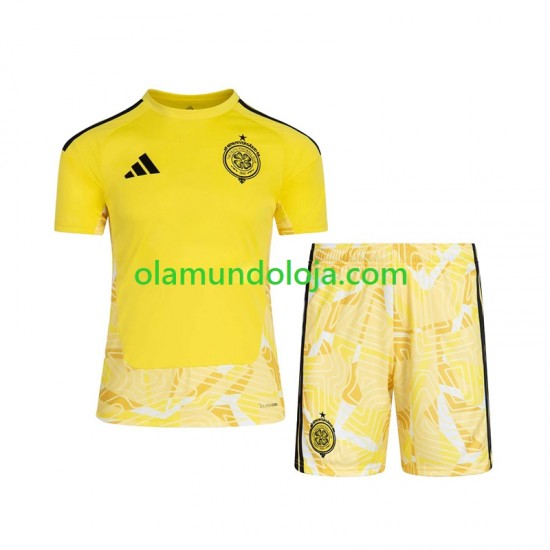 Camisola Celtic FC Guarda-redes Criança Equipamento Primeiro 2026-2027 Manga Curta